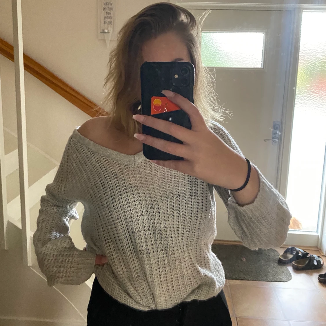 Superskön stickad tröja