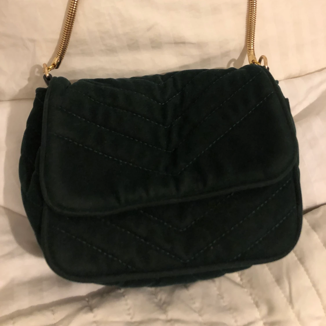 Grön väska i sammet  - 91