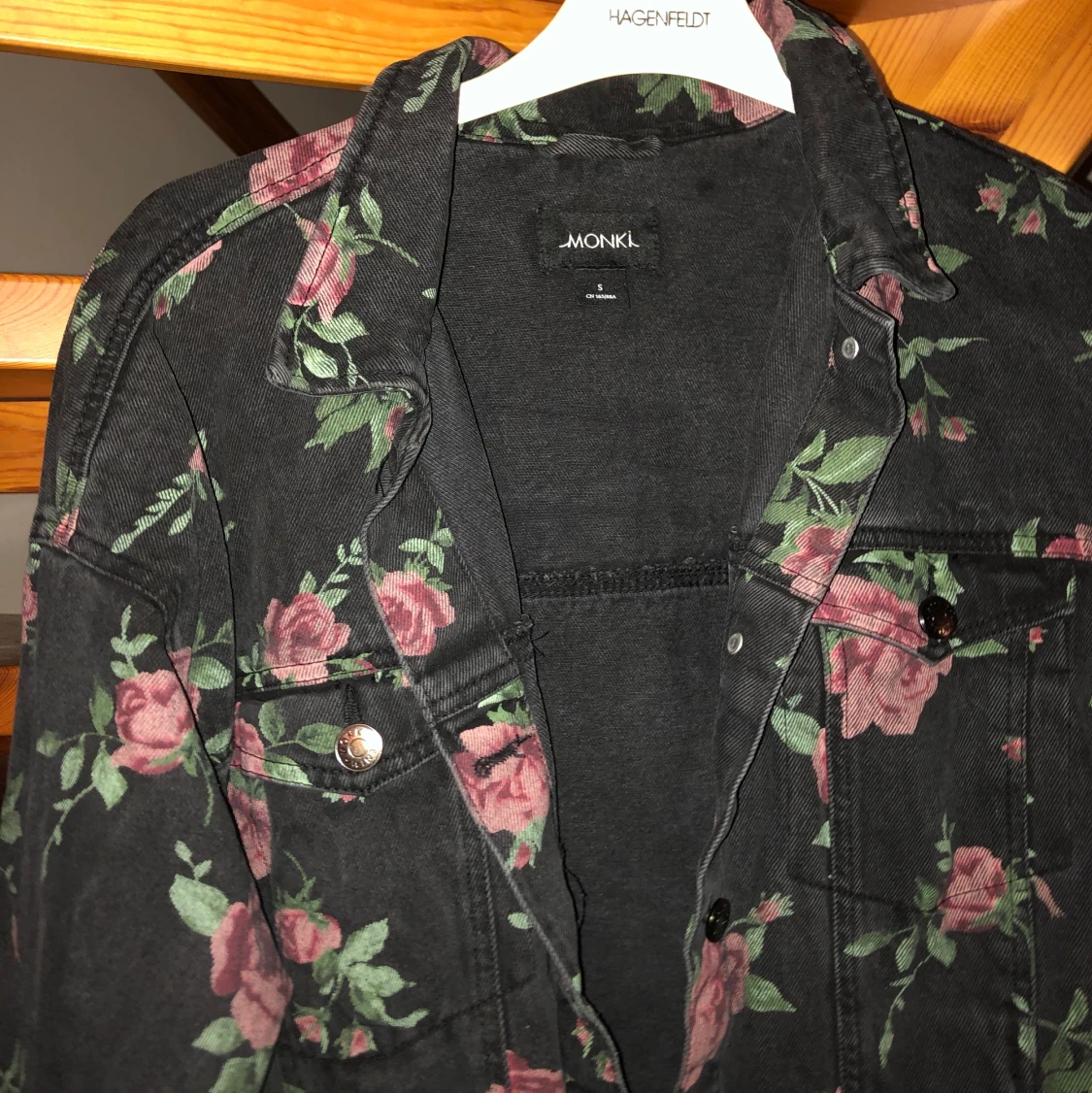 Jeansjacka rosor - 91