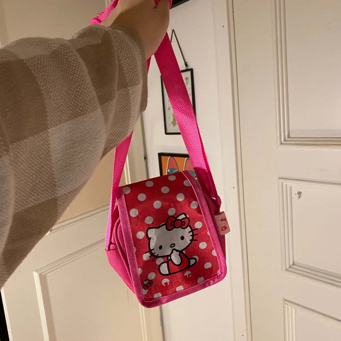 SÅ söt hello kitty sigebag  - 90