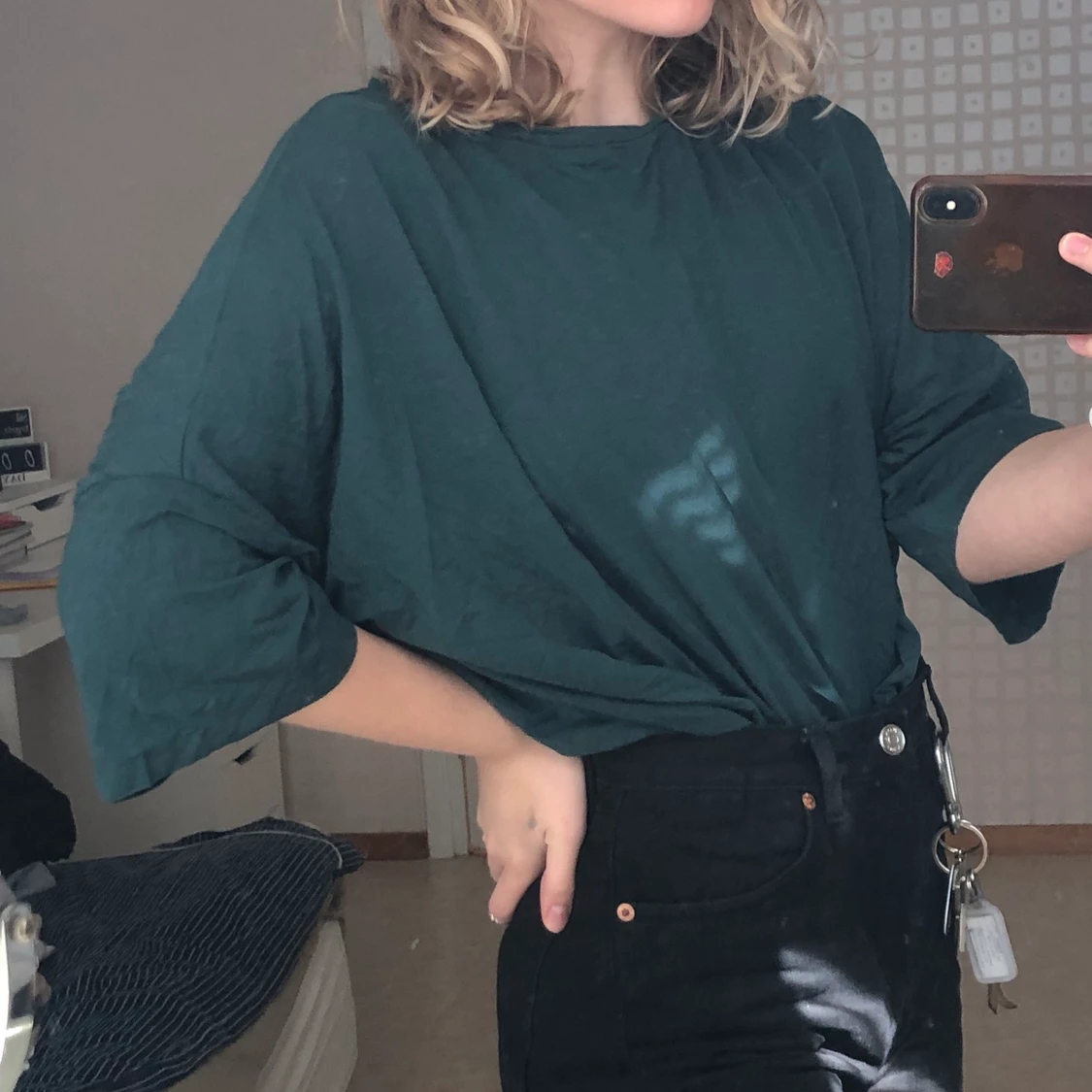 Oversize grön t-shirt