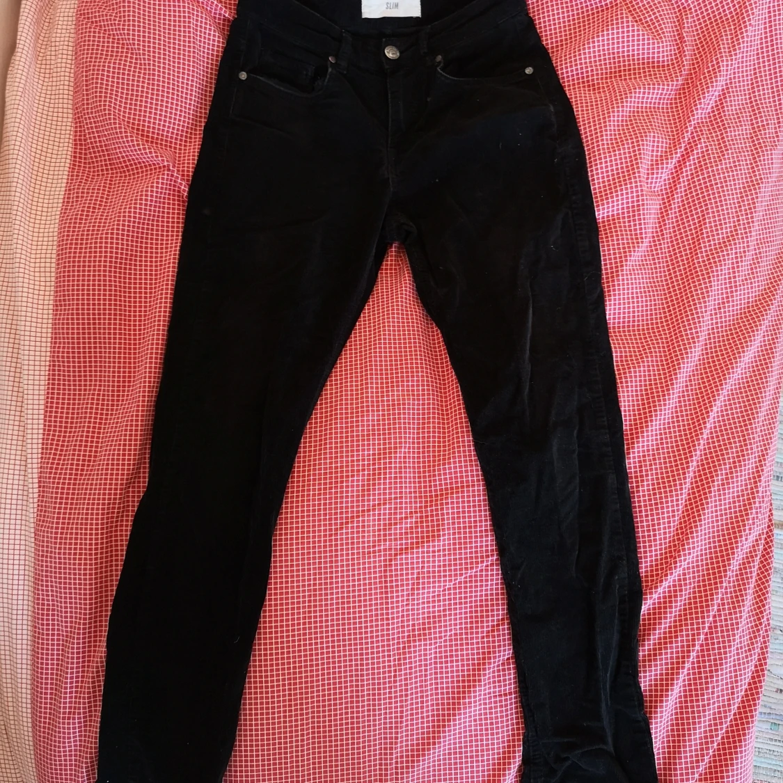 Svarta manchesterbyxor! 