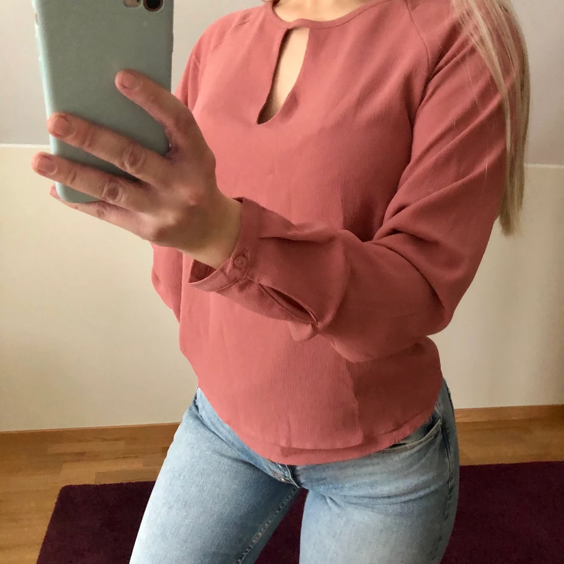 Rosa blus strl 38 - 90