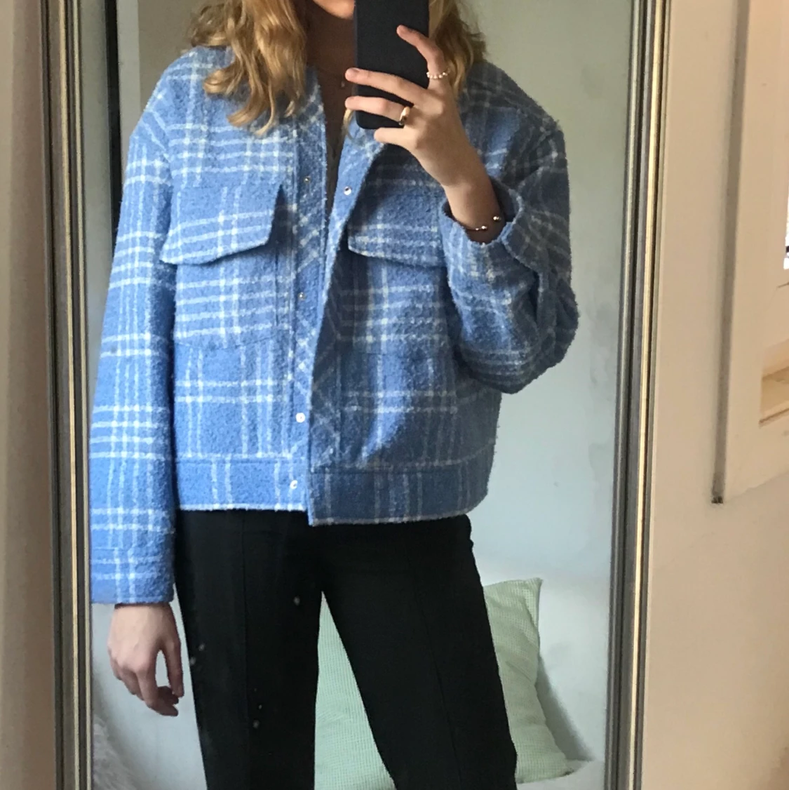 Rutig jacka från monki