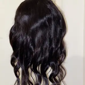 100% human hair wig, it can be straightened and curly 