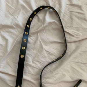  - Skärp med gulddetaljer ifrån Nelly.com. Knappt använd så väldigt bra kvalitet. Köparen står för frakten 