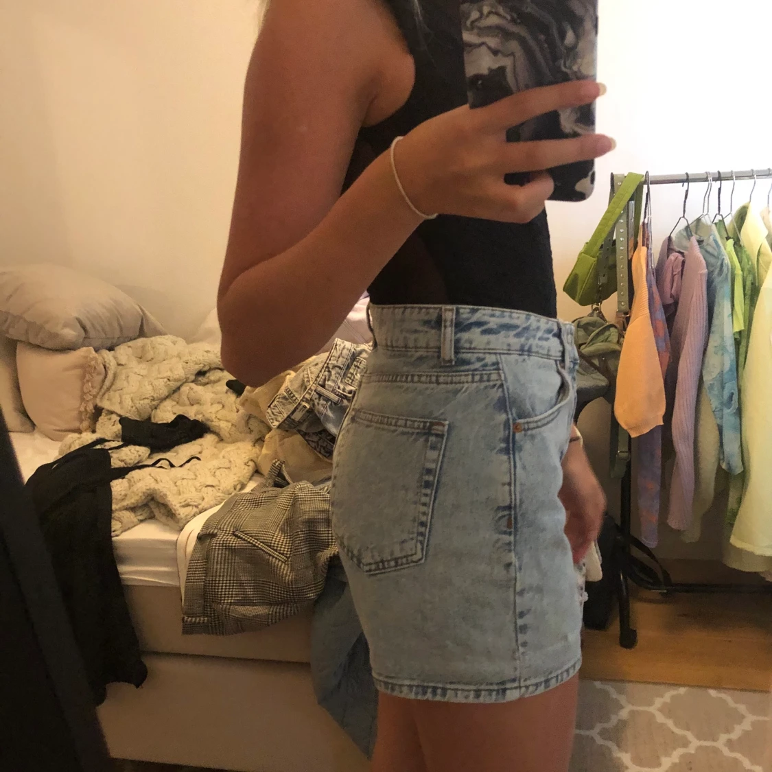 Jeansshorts från pull and bear strl 36 - 91