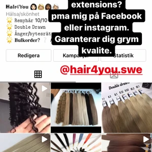 Löshår  - ✔️𝟏𝟎𝟎% ä𝐤𝐭𝐚 𝐡å𝐫 ✔️𝐑𝐞𝐦𝐲𝐡å𝐫 ✔️𝐝𝐨𝐮𝐛𝐥𝐞 𝐝𝐫𝐚𝐰𝐧  ✔️𝐏𝐫𝐢𝐬𝐠𝐚𝐫𝐚𝐧𝐭𝐢 ✔️𝟑𝟎-𝟕𝟎 𝐜𝐦  ✔️𝐅𝐢𝐧𝐧𝐬 𝐢 𝐚𝐥𝐥𝐚 𝐦ö𝐣𝐥𝐢𝐠𝐚 𝐟ä𝐫𝐠𝐞𝐫 & 𝐧𝐲𝐚𝐧𝐬𝐞𝐫, ä𝐯𝐞𝐧 𝐨𝐦𝐛𝐫𝐞 & 𝐛𝐚𝐥𝐚𝐲𝐚𝐠𝐞. ✔️𝐆å𝐫 ä𝐯𝐞𝐧 𝐚𝐭𝐭 𝐛𝐞𝐬𝐭ä𝐥𝐥𝐚 𝐞𝐟𝐭𝐞𝐫 ö𝐧𝐬𝐤𝐞𝐦å𝐥