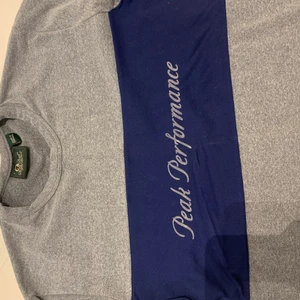 Vintage peak performance tröja - En väldigt fin vintage tröja från peak performance! Är i väldigt bra skick och passar mig som är S även fast den är i L💕💕 Buda! 
