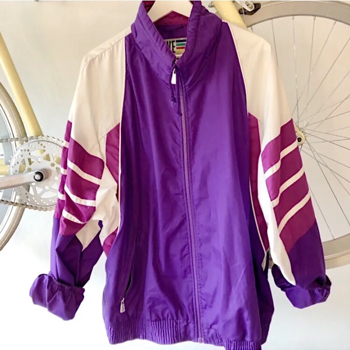 Unik 80-tals vindjacka 🌸🔮💜💓🦄🧞‍♀️ - 90