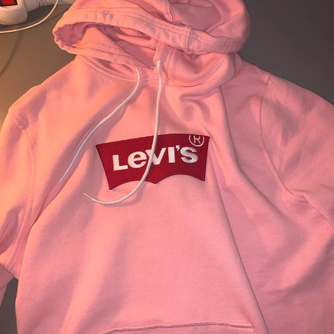 Levis hoodie rosa 
