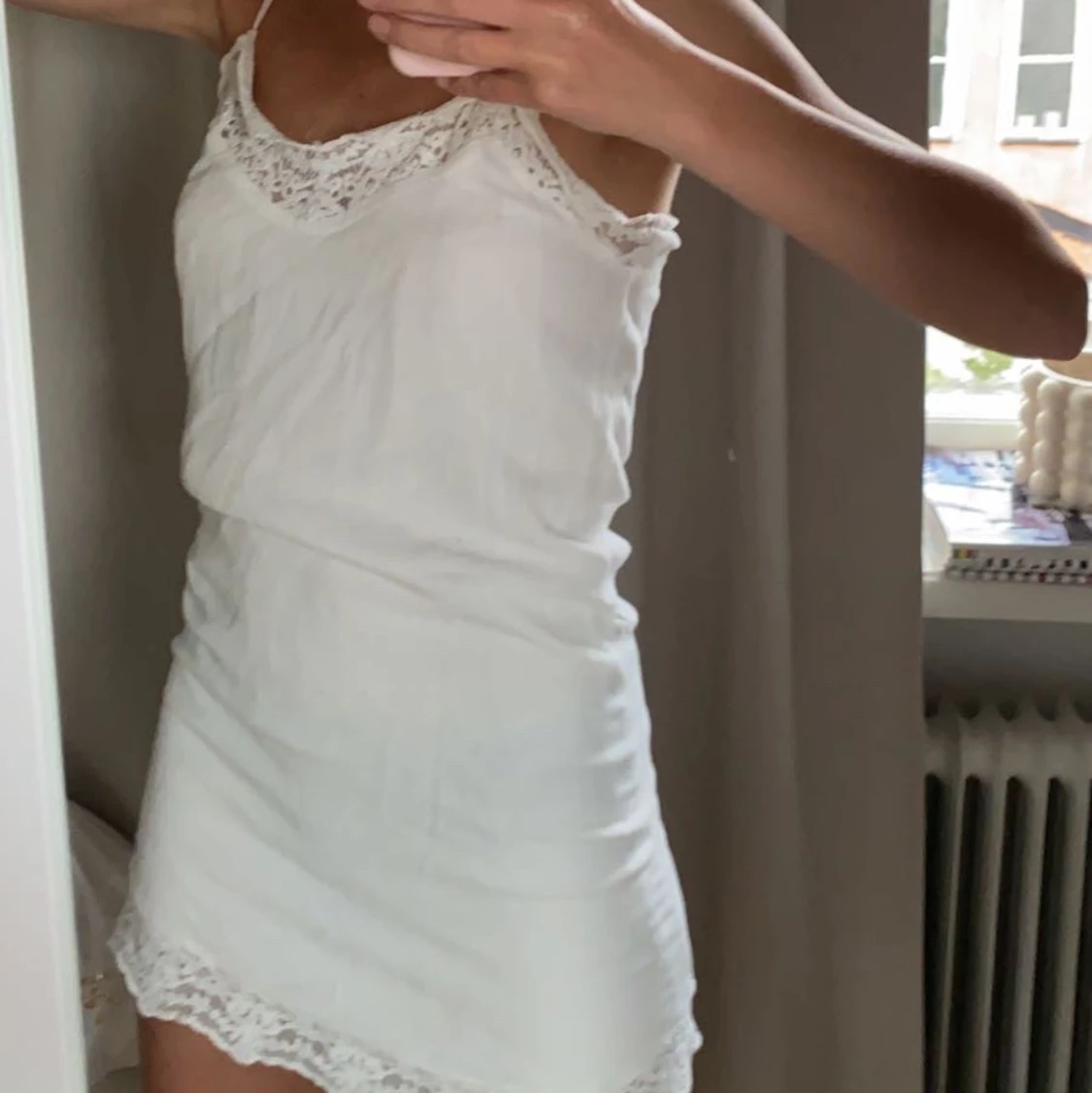 Vit klänning - 90