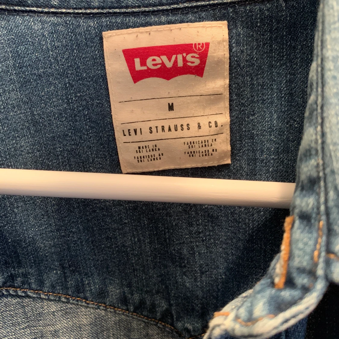 Vintage Levis’s jeans skjorta - 90