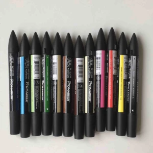  - Promarkers, väldigt sparsamt använda! 100 för alla eller 10 spänn styck, under halva priset! Köparen betalar frakten! 