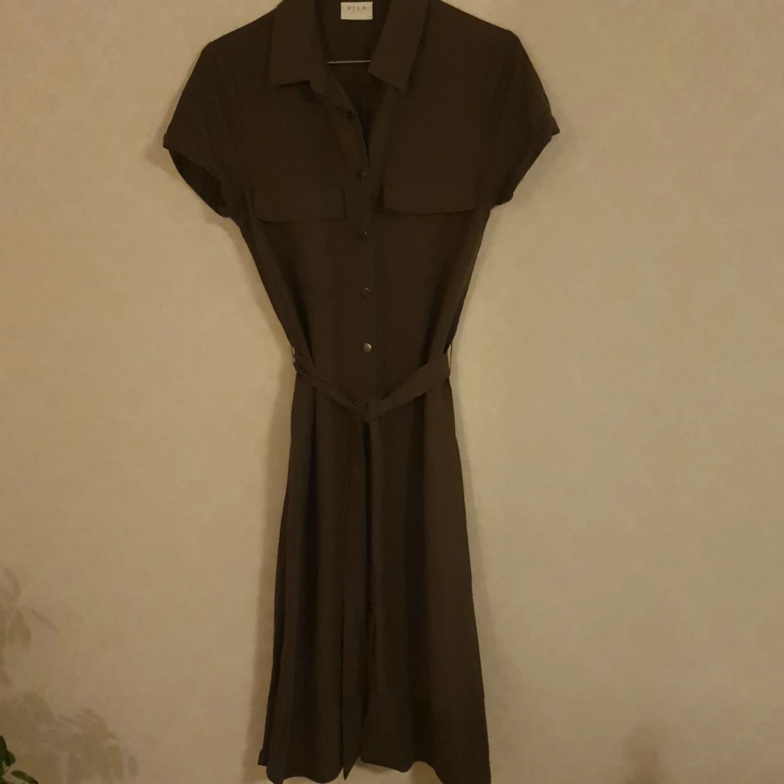 Olivgrön "Utility"-klänning - 90