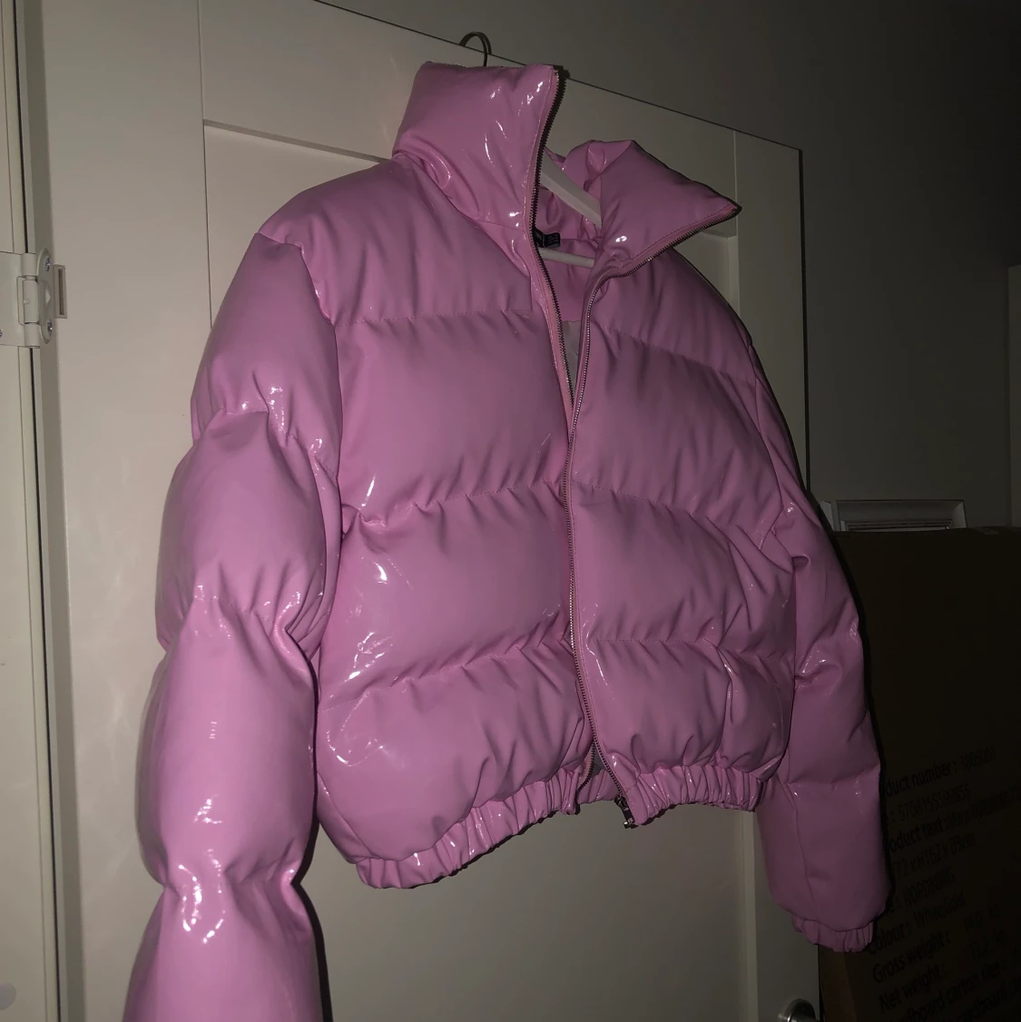 Rosa lack jacka  - 90