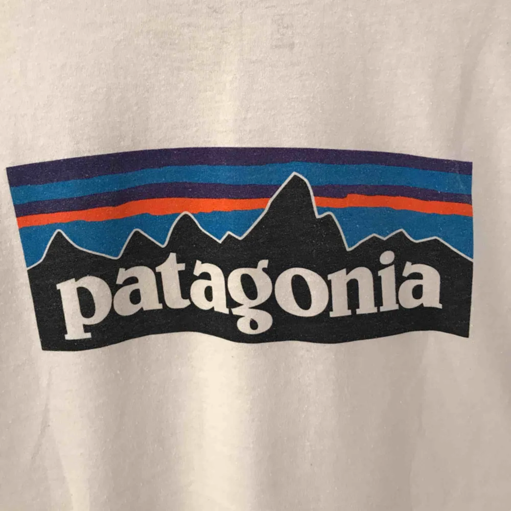 En långärmad Patagonia tröja köpt i somras i Italien i en Patagonia butik, använd ett fåtal gånger. Köparen står för frakten.. Toppar.