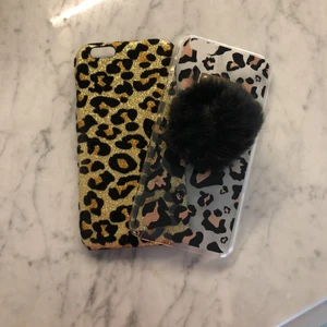  - 2 leopard färgade skal för iPhone 6! 20kr styck köparen står för frakten💗 skriv om du vill köpa så kan jag skicka fler bilder på skalen🎀 svarar inom 2 timmar