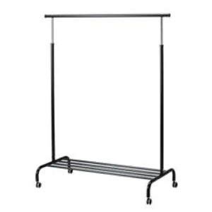  - Säljer en klädställning från ikea .  Bra skick. Säljer pga att jag ej har plats för den.  ( svart )