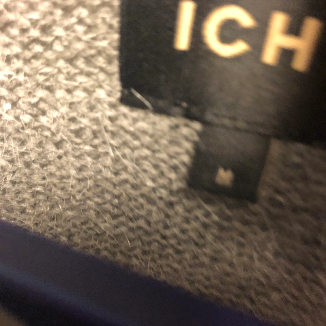 Lång mörk blå och grå färg  - 91