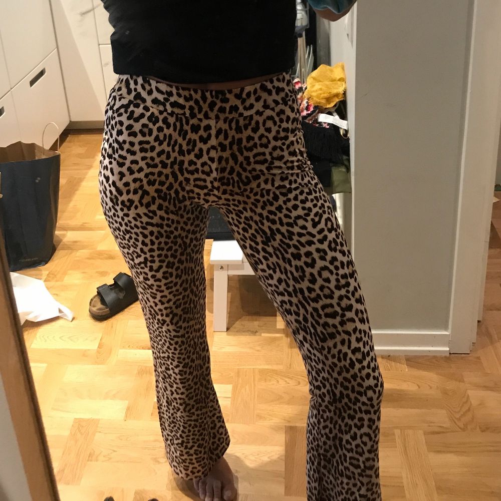 Leopardbyxor - Gina Tricot | Plick Second Hand