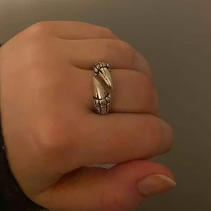  - Ring i ”sliten” färg. Knappt använd. Ställbar i storlek. Frakt på 30kr tillkommer där av priset. 