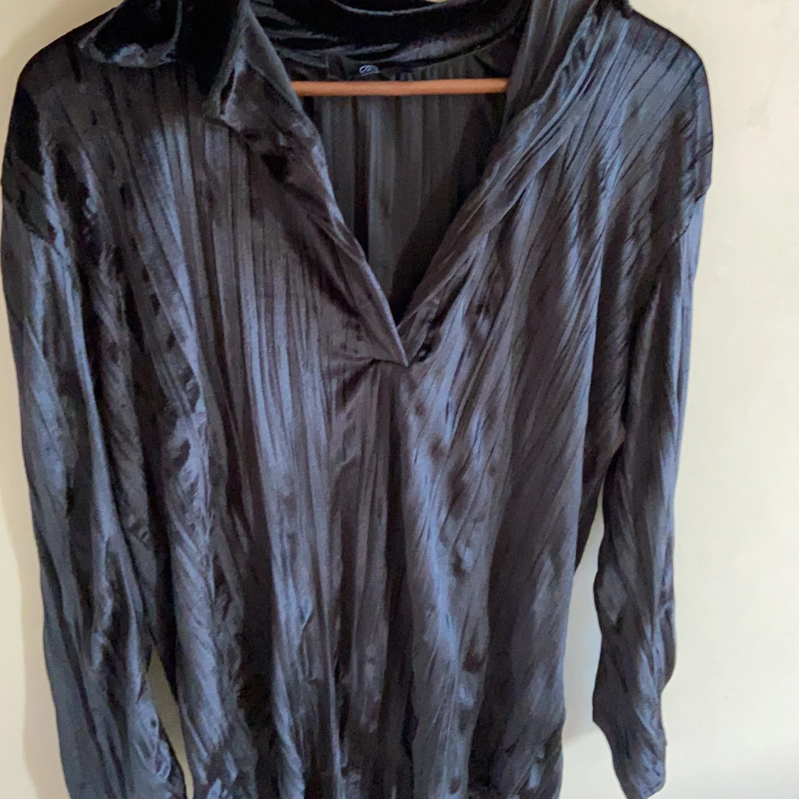 Festlig Glittrig Velour Klänning - 90