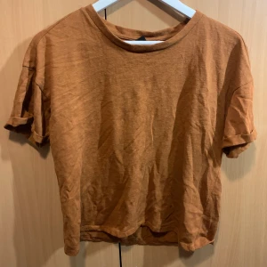 Brun T-shirt  - T-shirt i fint skick, brun färg. Kan skickas mot fraktkostnad.