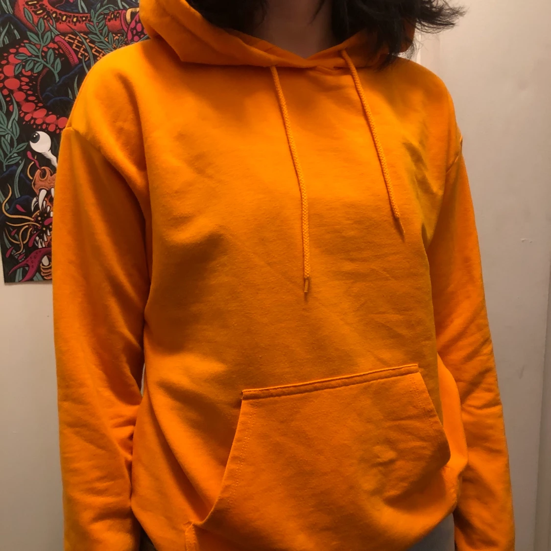 Orange Hoodie - 90