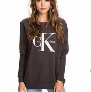 Calvin Klein Sweatshirt  - Sweatshirt dam storlek M. Mörkgrå. Fint skick, begagnat. Hel och ren. 