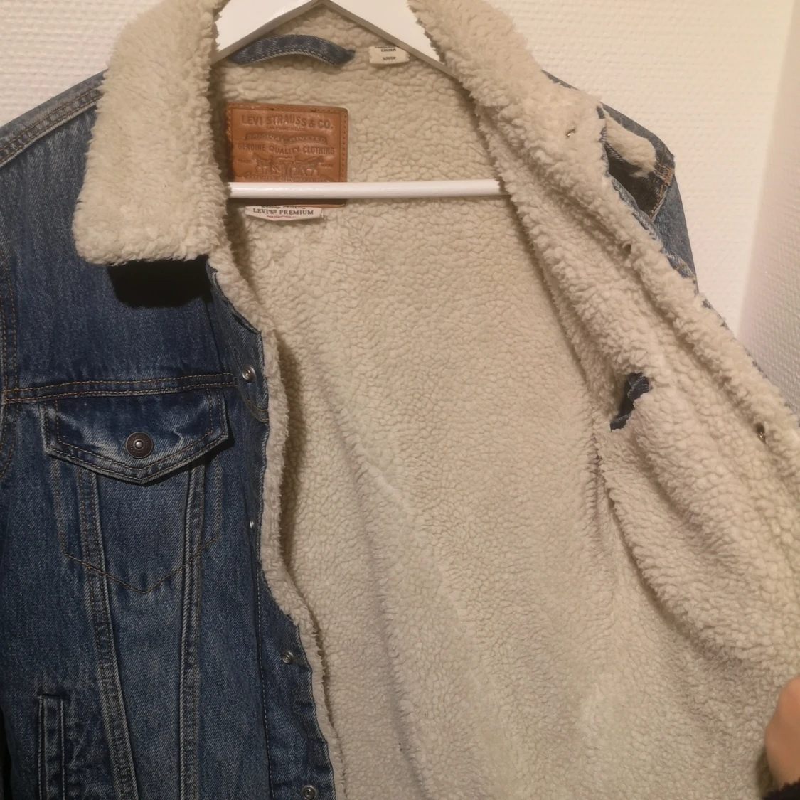 Levis Jensjacka med  teddy  - 91