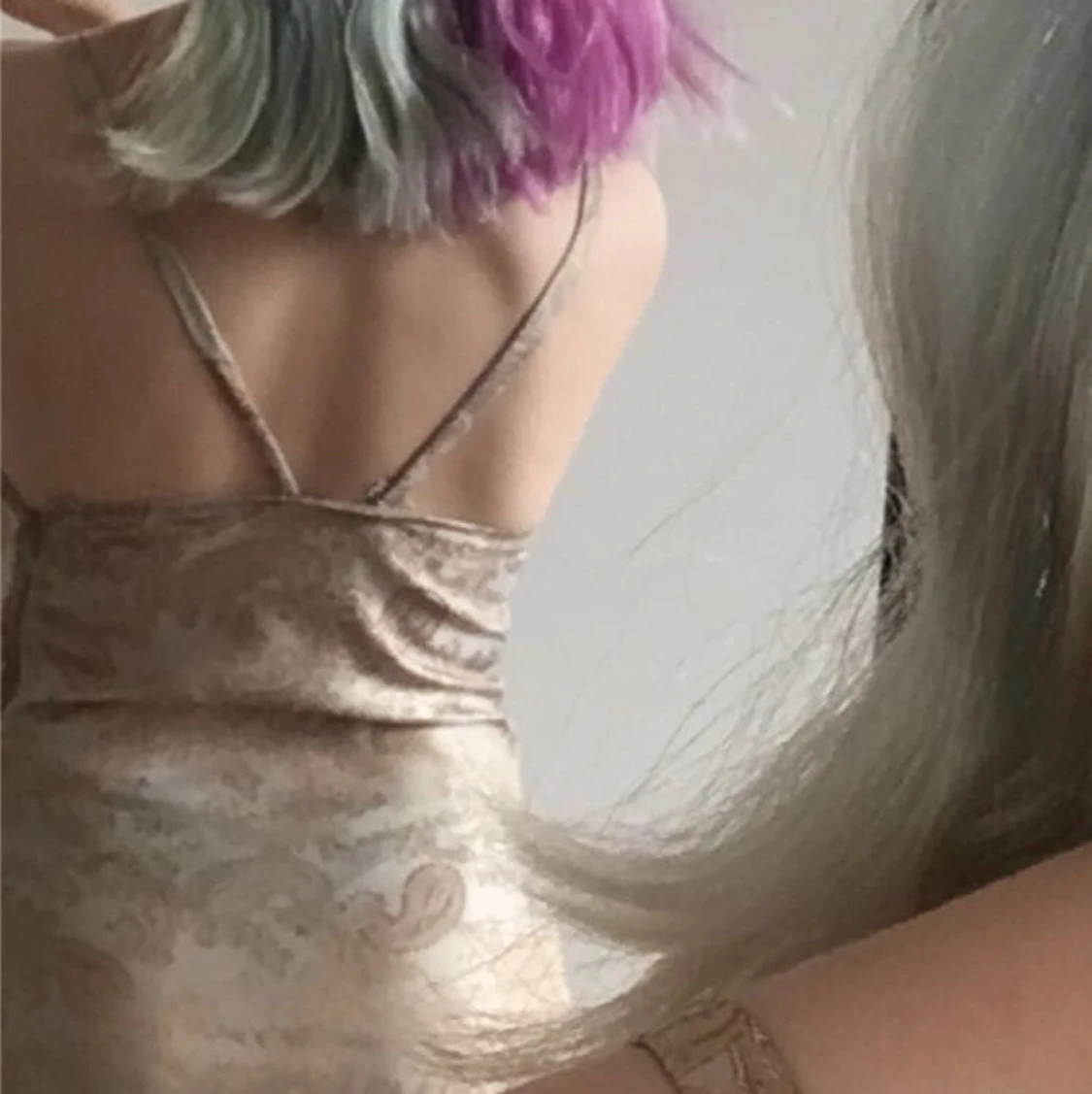 Klänning med slit - 90