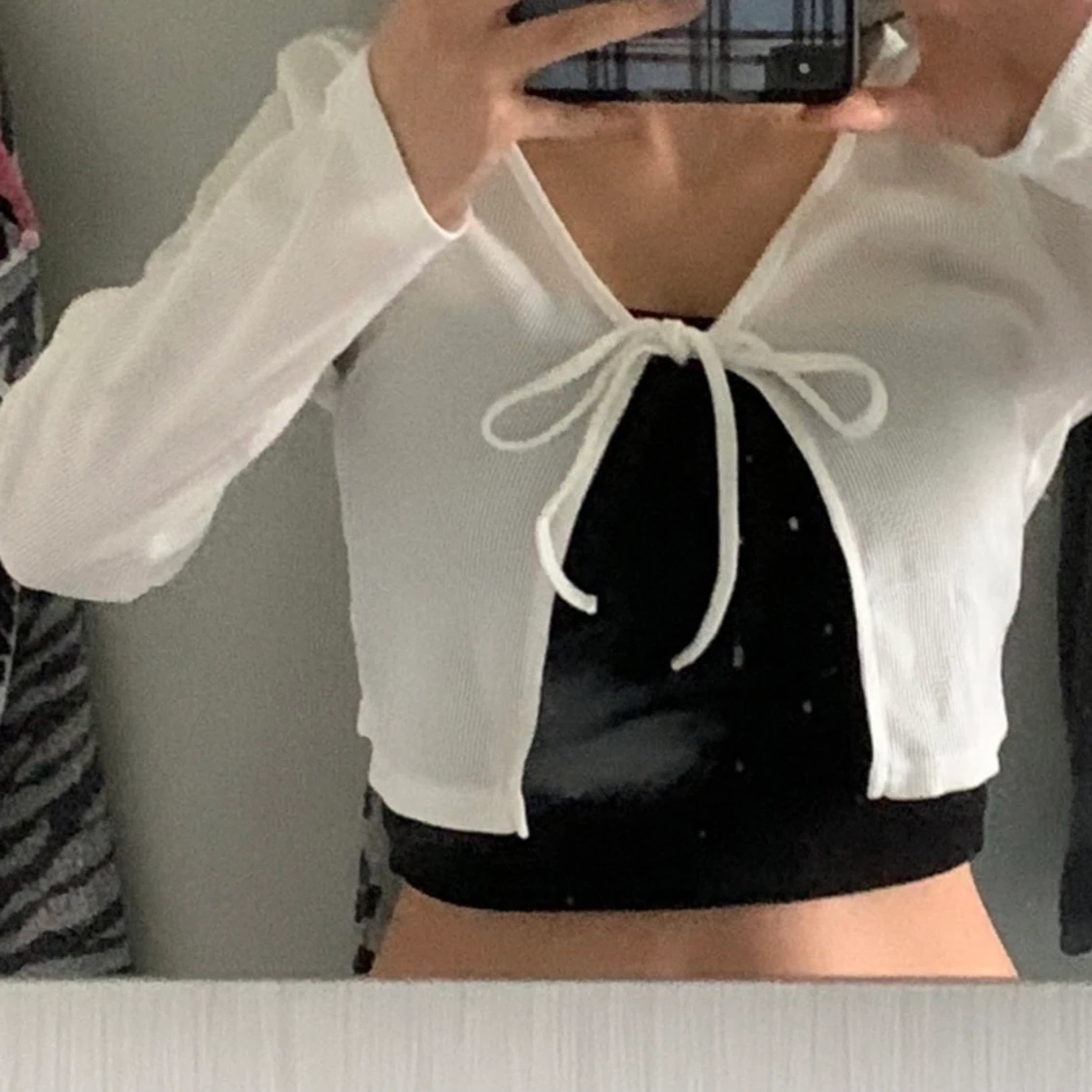 Mcropped cardigan - 90