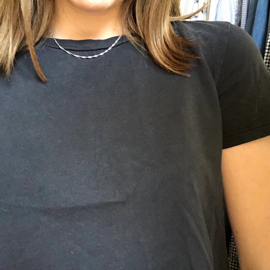 Gråsvart t-shirt från zara  - 90