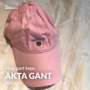 Äkta gant keps  - 👉Tryck på chatta och skriv att du vill köpa. Inget budkrig utan först till kvarn. Betalning sker via Swish.    📦Skickas mot spårbar frakt! Fraktkostnad får du reda på när du vill köpa. #set 