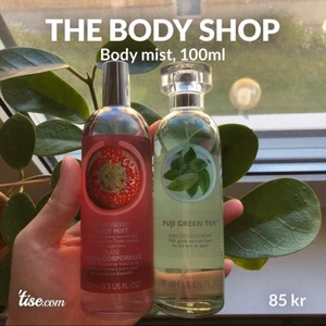 The body shop - Två body mists från the body shop som har ett värde på 320kr, nu för 150 båda eller 85kr för en