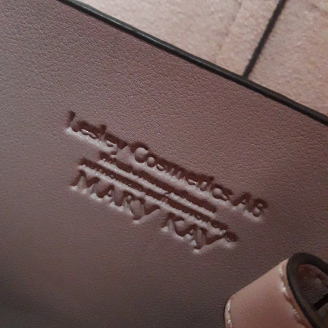 Mary Kay väska (rosa)skinn - 91