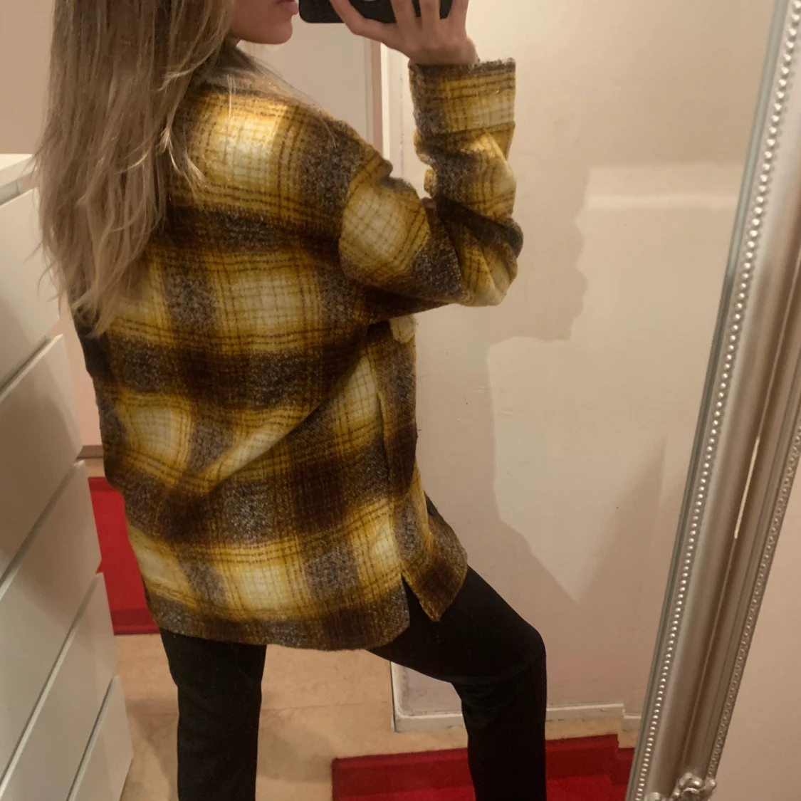 Check wool shacket - 91