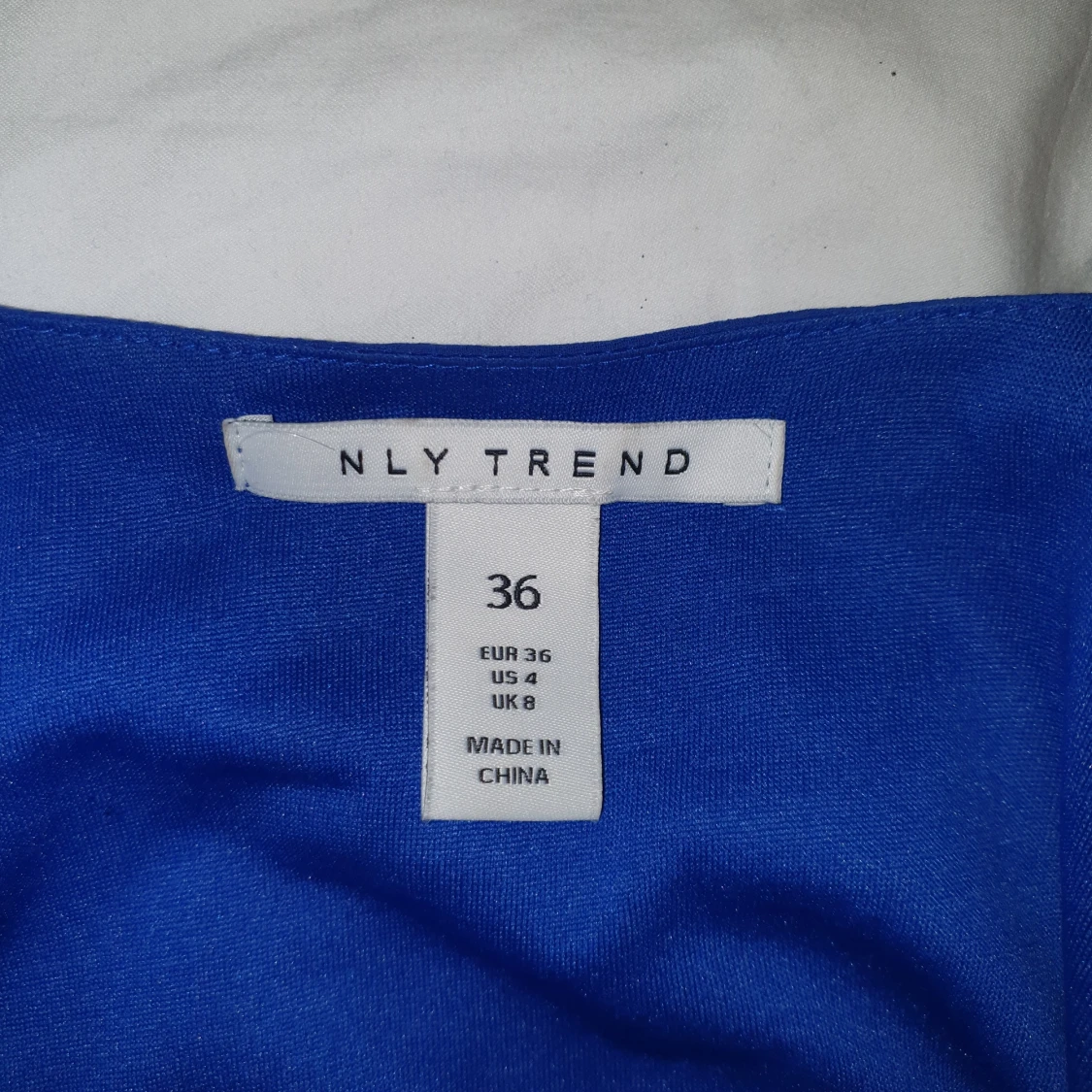 Blå klänning  - 90