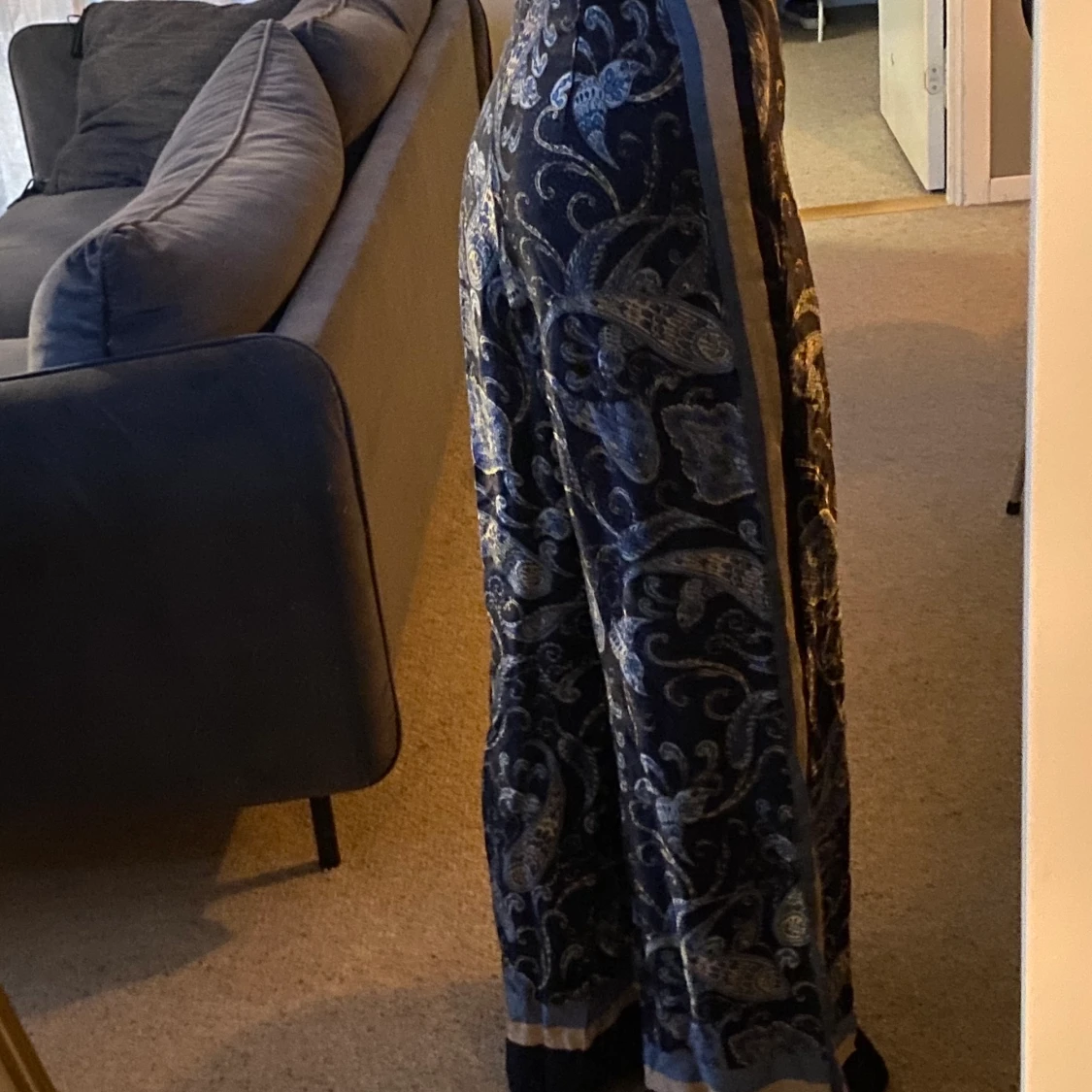 Mönstrade byxor - 90