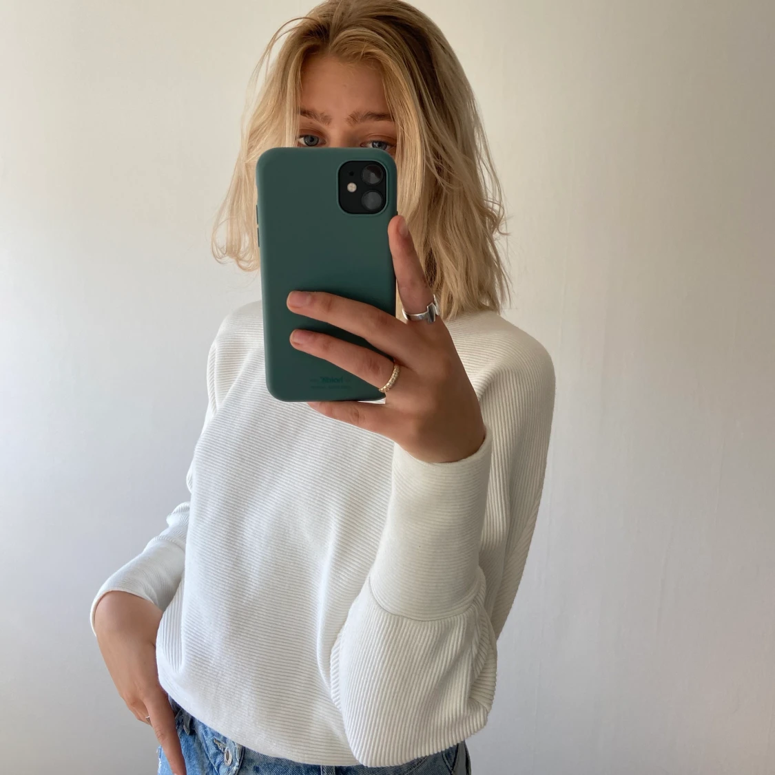 Vit tröja från Nelly - 90