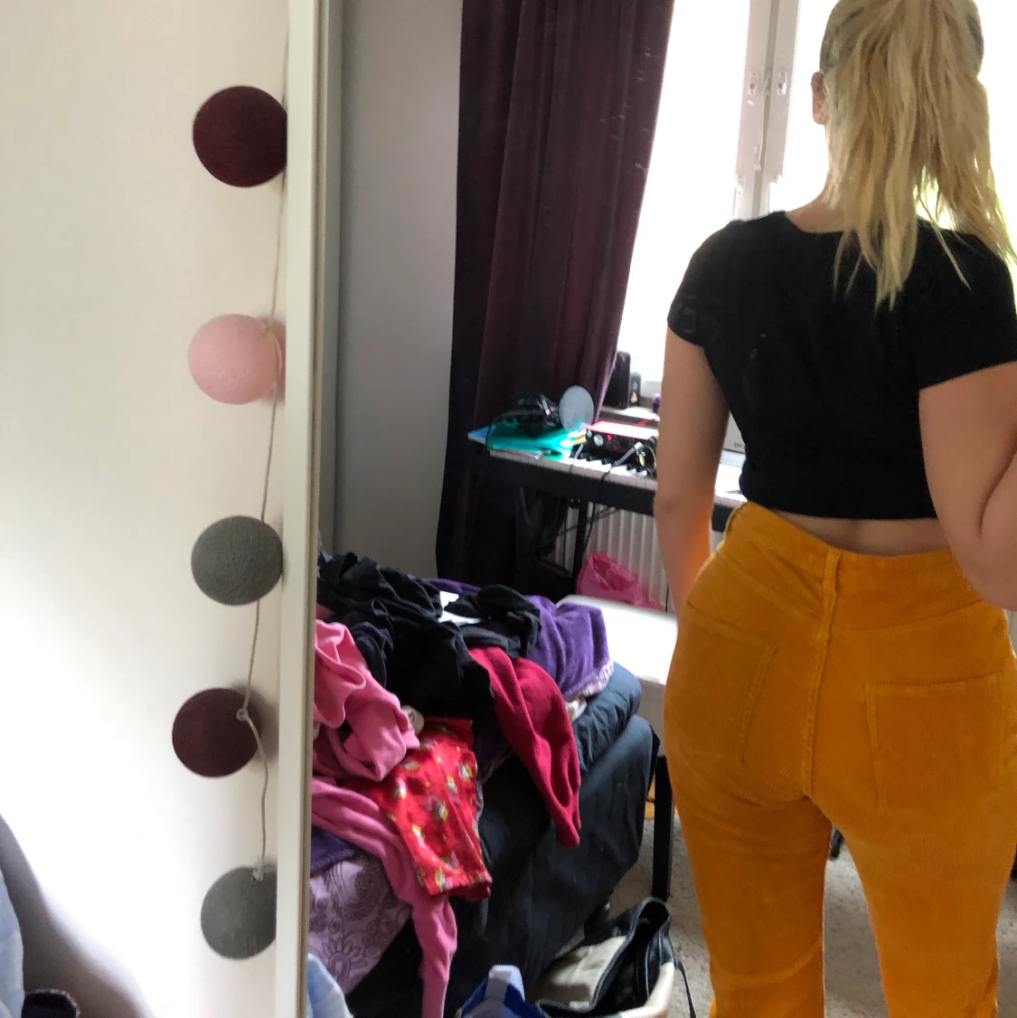 Gula manchester byxor  - 91