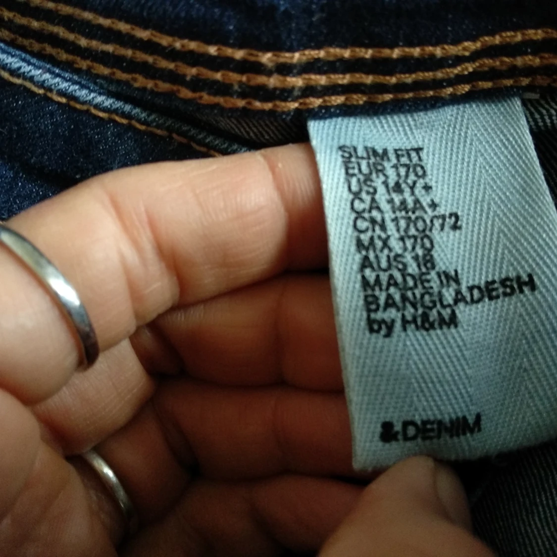 Slim fit HM jeans  - 90