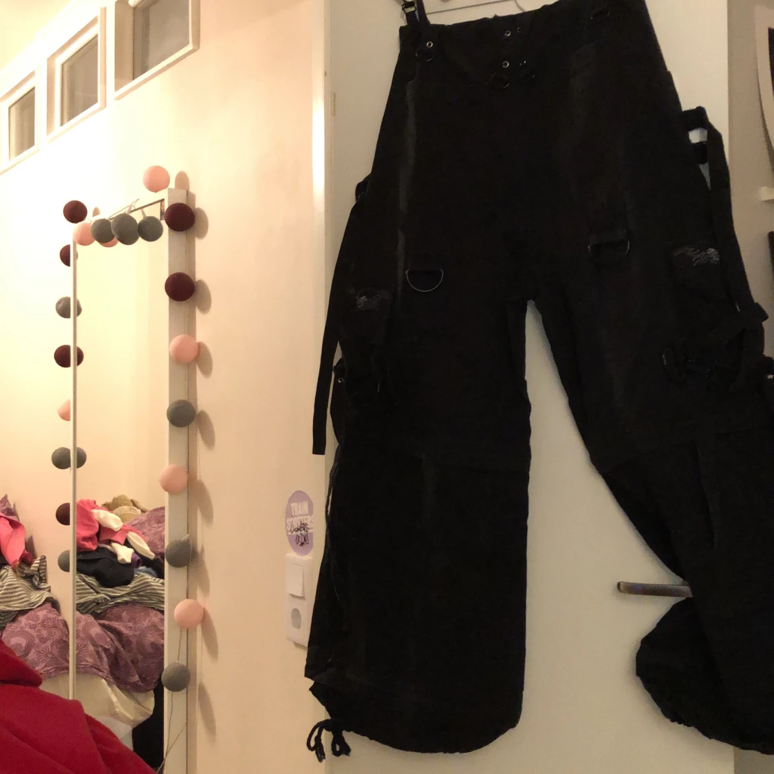 Coola svarta byxor - 90