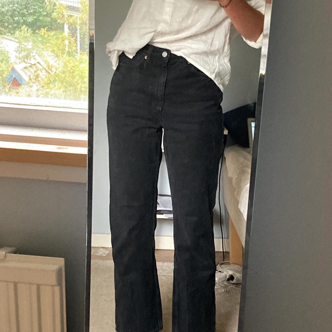 Svarta Rowe Jeans - 90