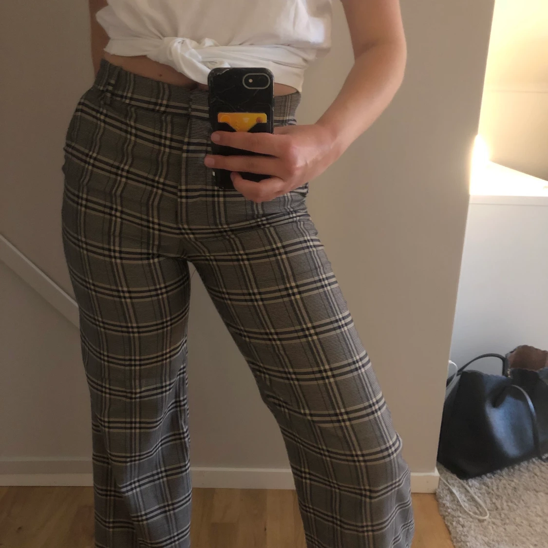 Rutiga kostymbyxor  - 90