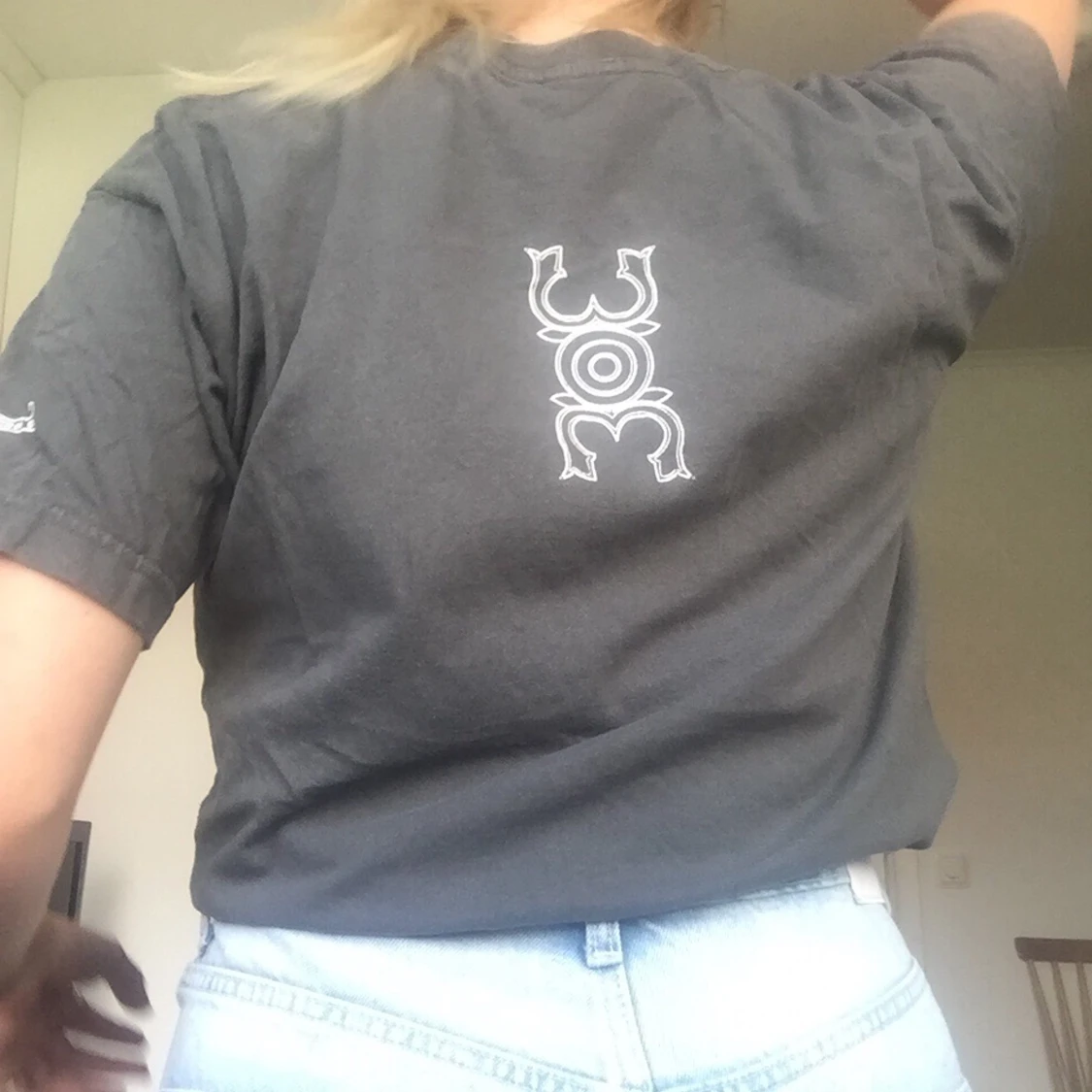 T-shirt med print stl S/M - 91