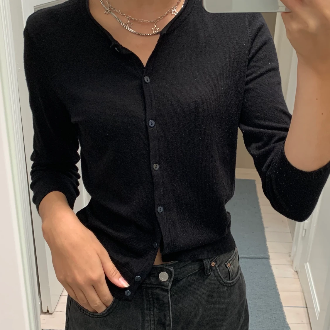 Svart kofta - 90
