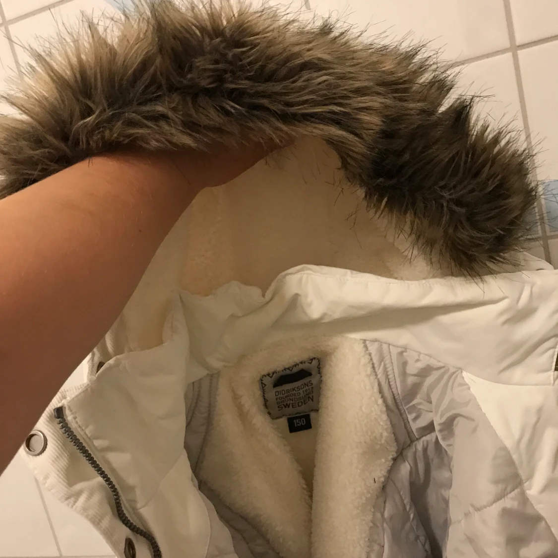 Jätte fin jacka från didrikson,helt ny - 90