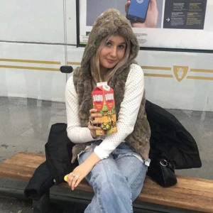 Pälsväst - Supersöt pälsväst, frakt: 66kr💞💞